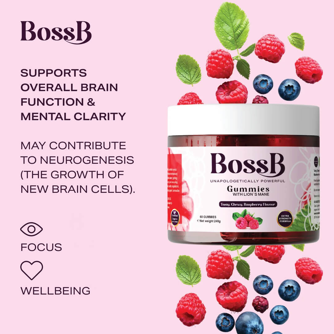 Lion’s Mane Focus Gummies – Brain, Energy & Mood Support - 6 months supply