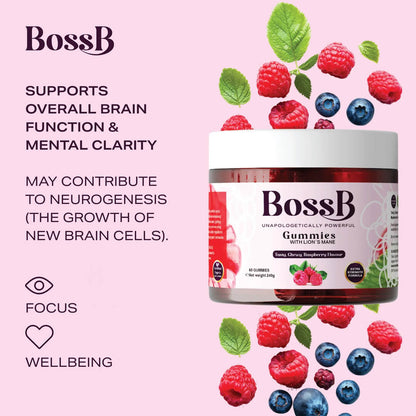 Lion’s Mane Focus Gummies – Brain, Energy & Mood Support - 6 months supply