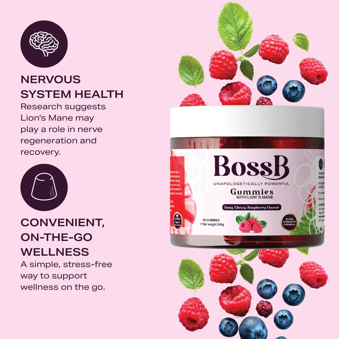 Lion’s Mane Focus Gummies – Brain, Energy & Mood Support - 6 months supply