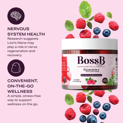 Lion’s Mane Focus Gummies – Brain, Energy & Mood Support - 6 months supply